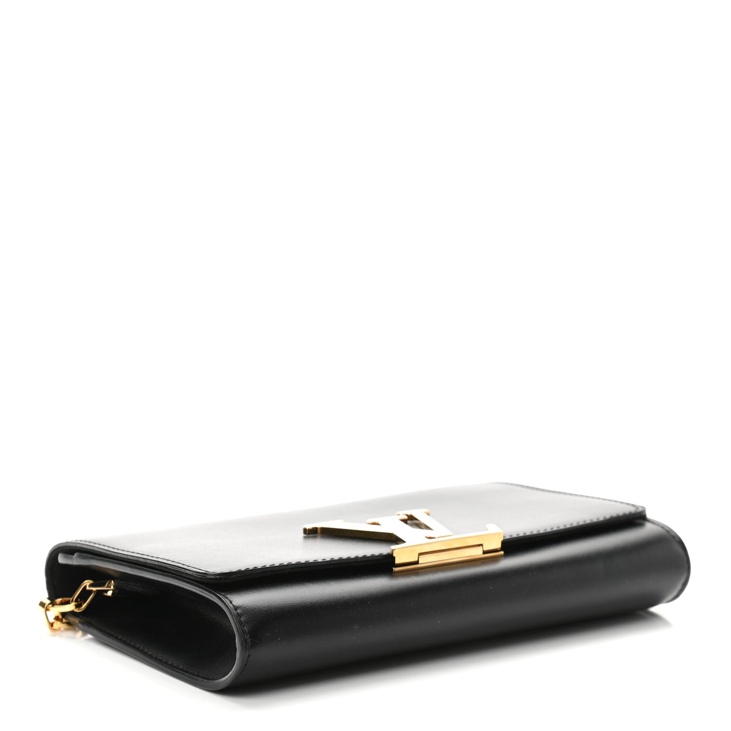 Calfskin Chain Louise GM Black