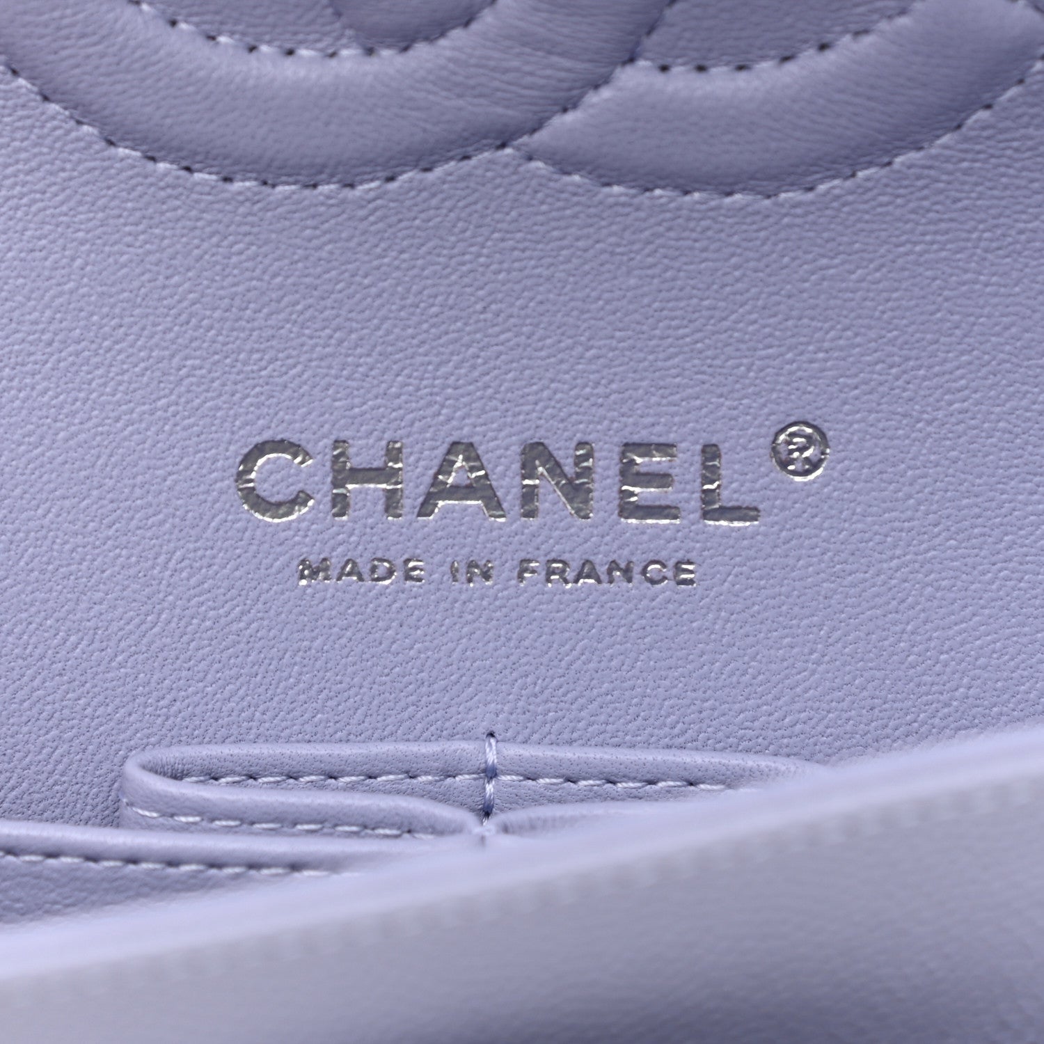 Chanel Caviar Quilted Medium Double Flap Light Purple 6 of 11