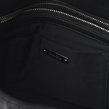 Miu Miu Nappa Matelasse Crystal Flap Clutch Black 8 of 10