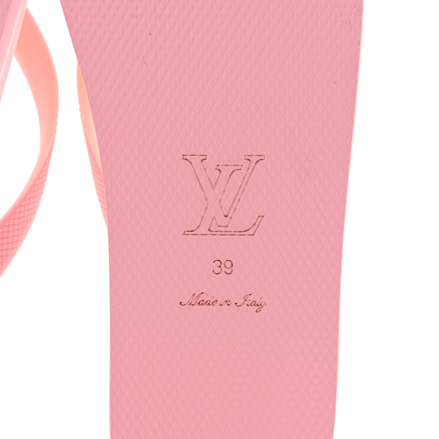 Rubber Arcade Flat Thong Sandals 39 Rose