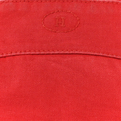 Hermes Cotton Bolide Travel Cosmetic Pouch Rouge 8 of 11