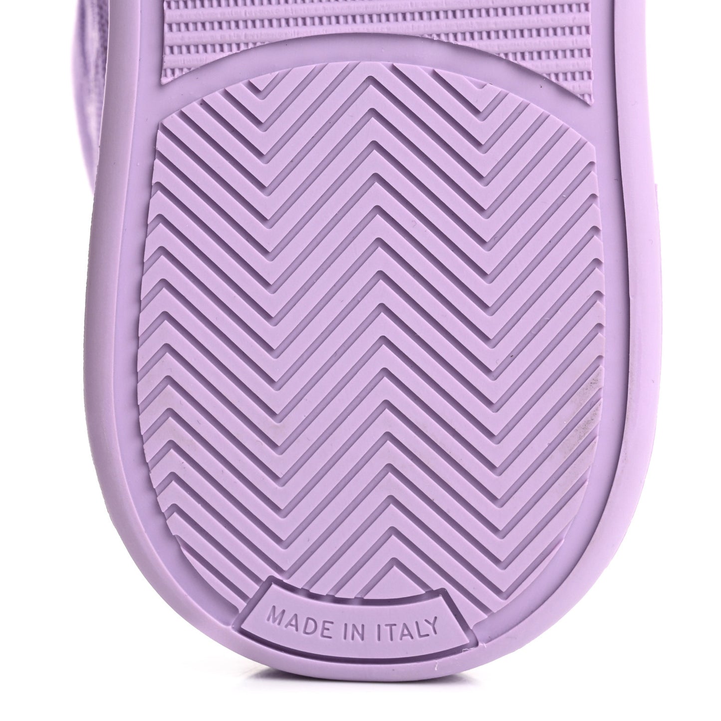 Cotton High Top Sneakers 38 Purple White