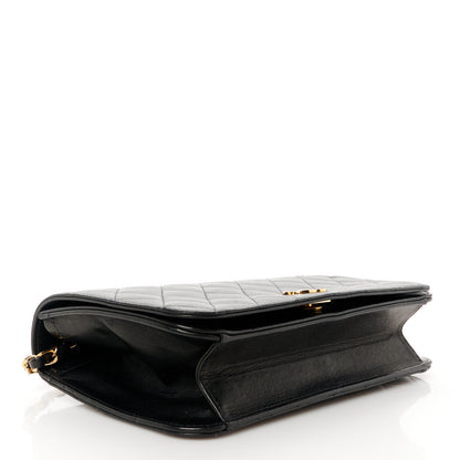 Chanel Lambskin Quilted Small Single Flap Black 4 of 13