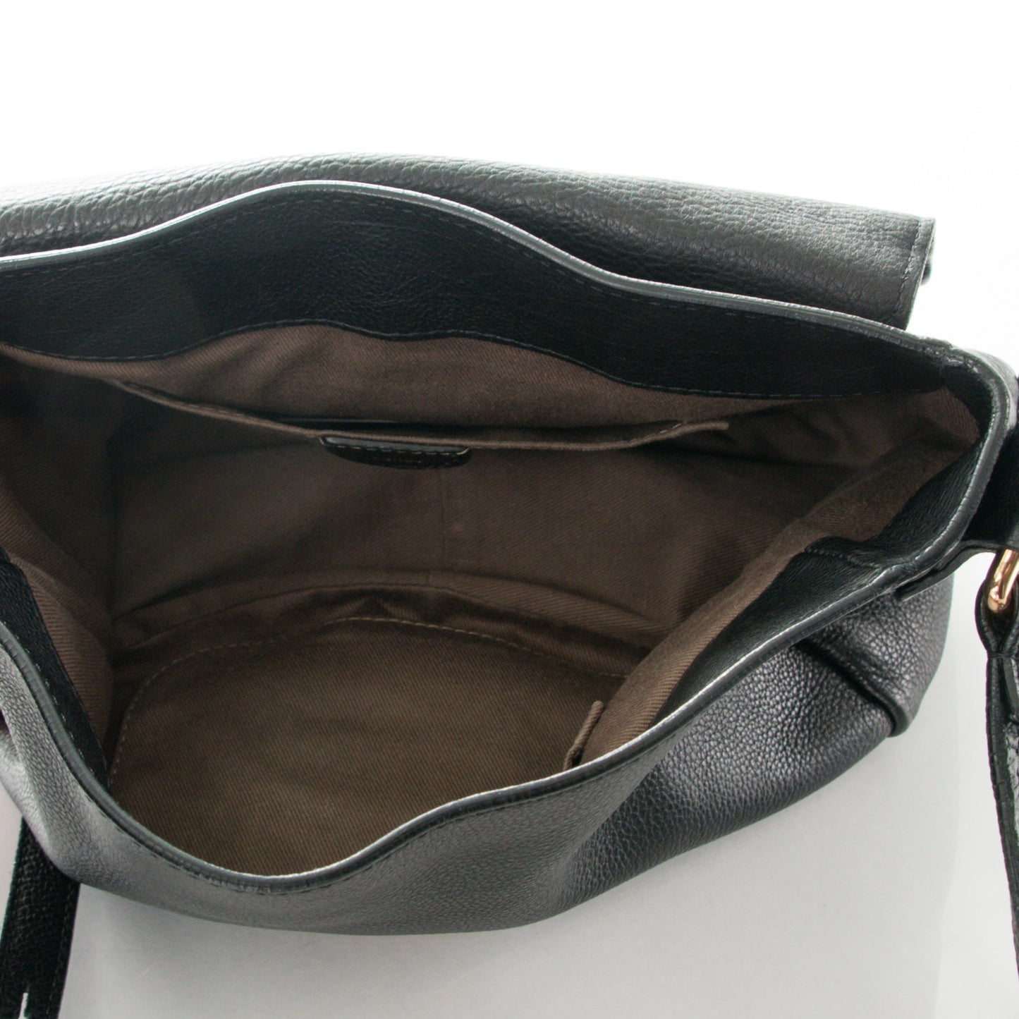 Calfskin Elsie Crossbody Bag Black