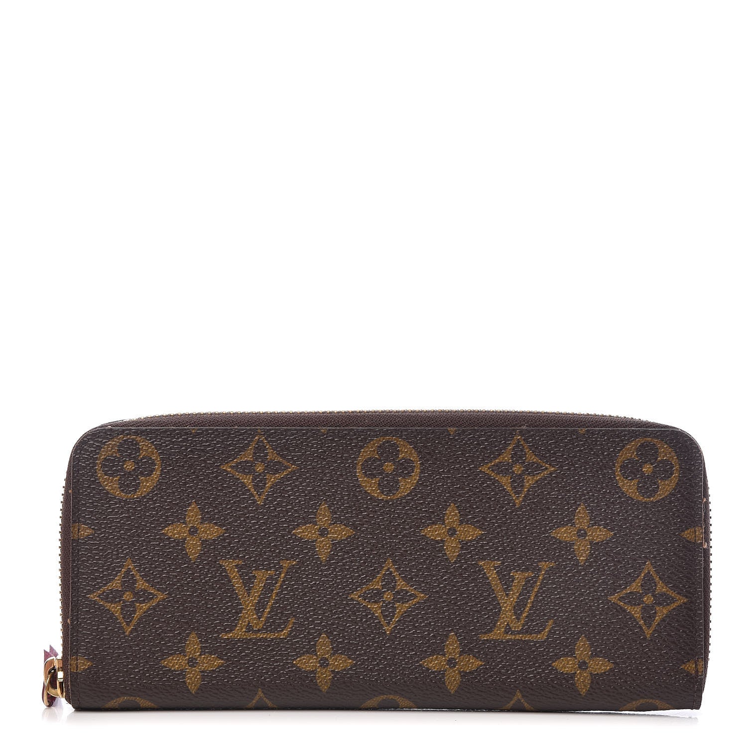 Louis Vuitton Monogram Clemence Wallet Fuchsia 1 of 8