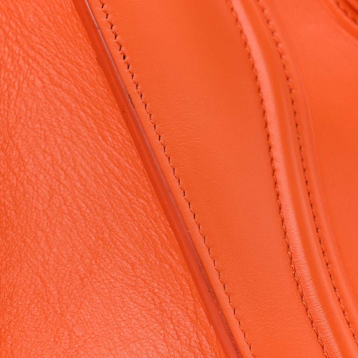 Celine Supple Calfskin Medium Phantom Luggage Orange 14 of 15