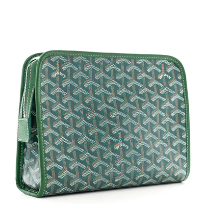 Goyard Goyardine Jouvence Toiletry Pouch MM Green 3 of 6