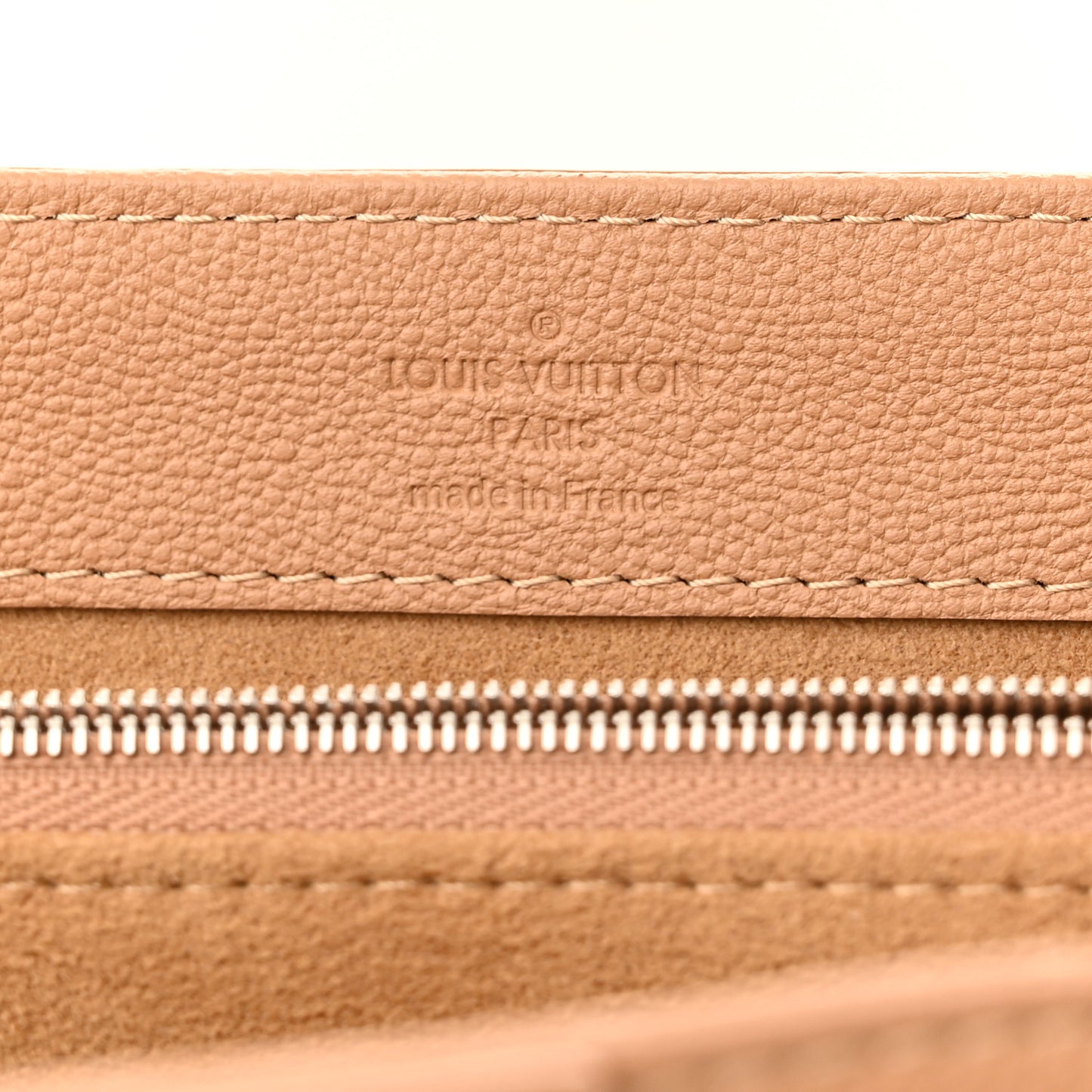 Cuir Plume Ecume Very One Handle Sesame Creme