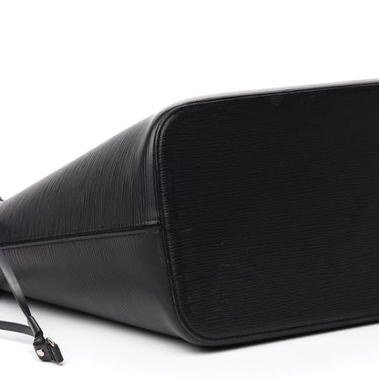 Louis Vuitton Epi Neverfull MM Black 6 of 9
