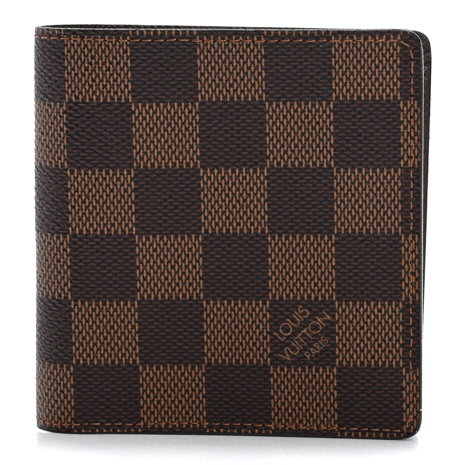 Louis Vuitton Damier Ebene Porte-Billets 6 Card Bi-Fold Wallet 1 of 8