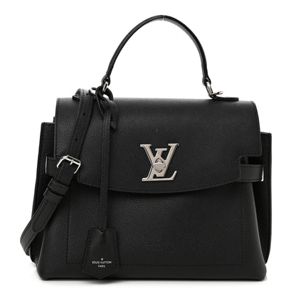 Louis Vuitton Calfskin Lockme Ever BB Black 1 of 10