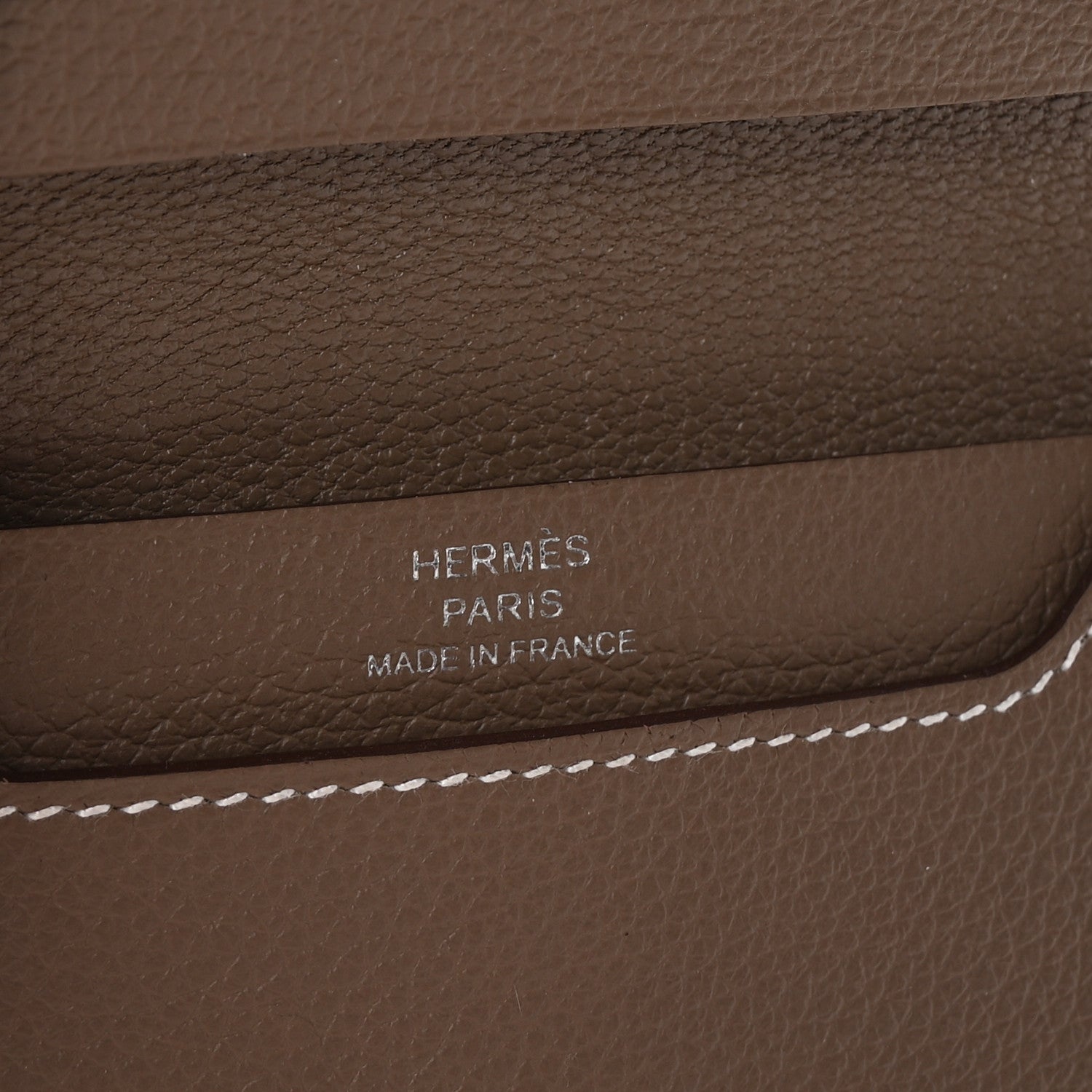 Hermes Evercolor RMS Card Holder Etoupe 6 of 7
