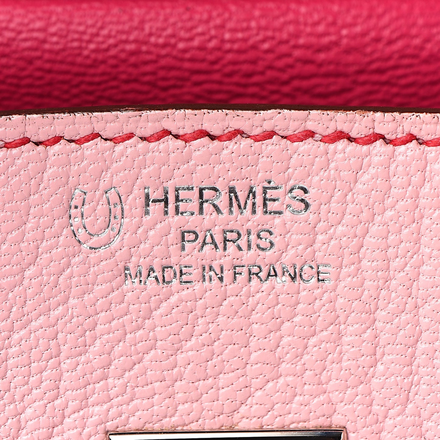 Chevre Mysore Horseshoe Birkin 25 Rose Sakura Rose Tyrien