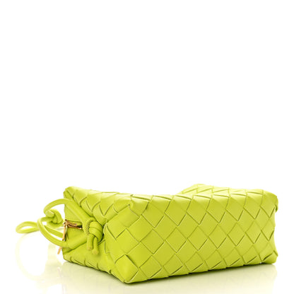 Bottega Veneta Nappa Intrecciato Mini Loop Camera Bag Acid Kiwi 3 of 8
