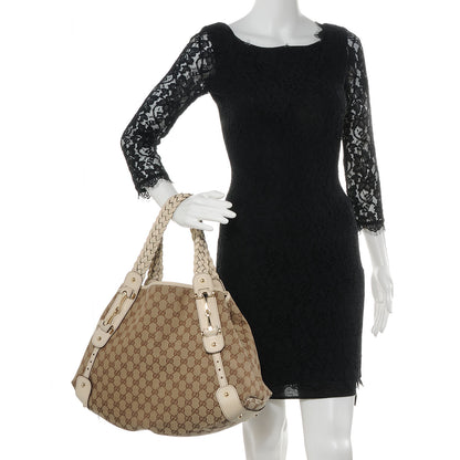Gucci Monogram Medium Pelham Shoulder Bag Ivory 2 of 8