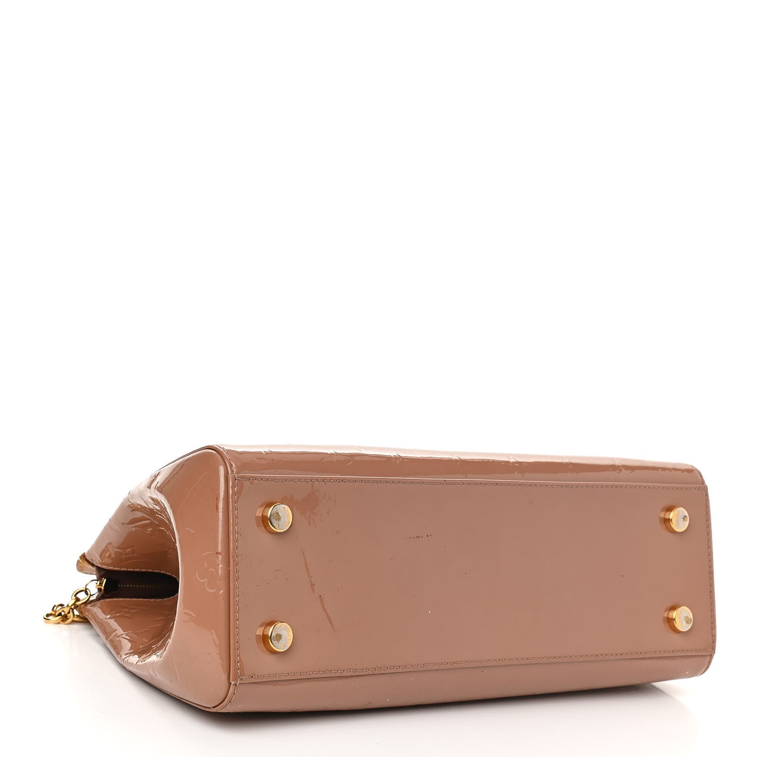 Louis Vuitton Vernis Brea MM Rose Velours 4 of 18