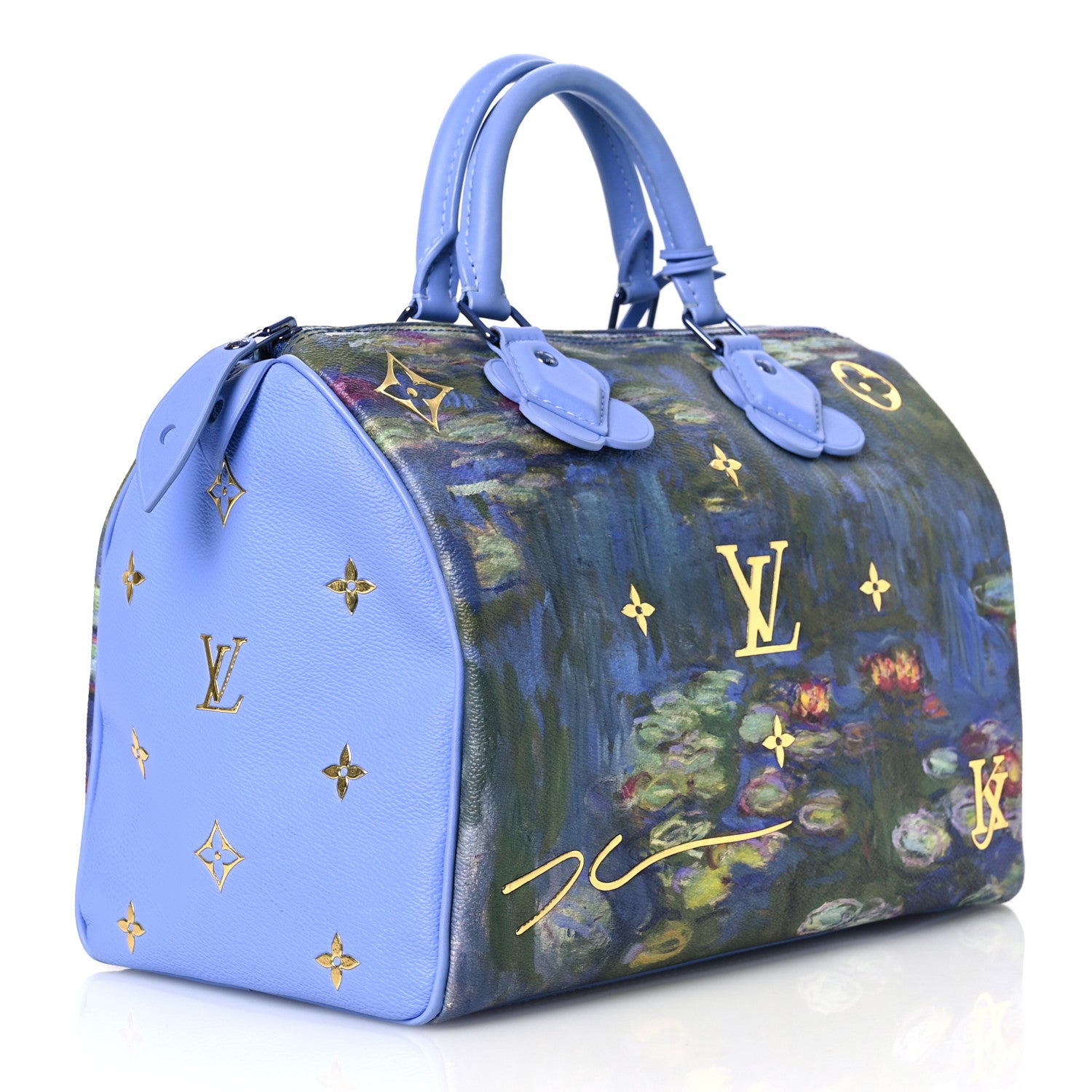 Louis Vuitton Masters Monet Speedy 30 3 of 13