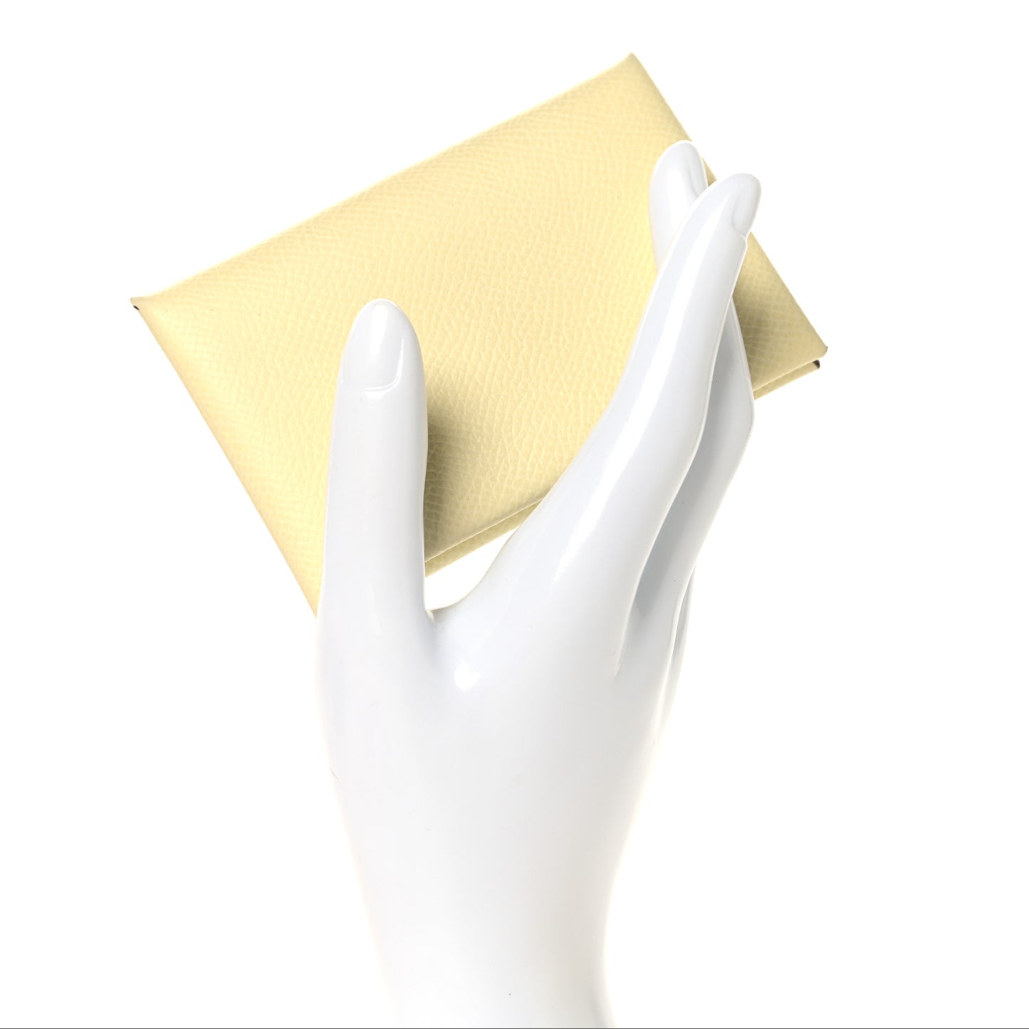 Epsom Calvi Card Case  Jaune Milton