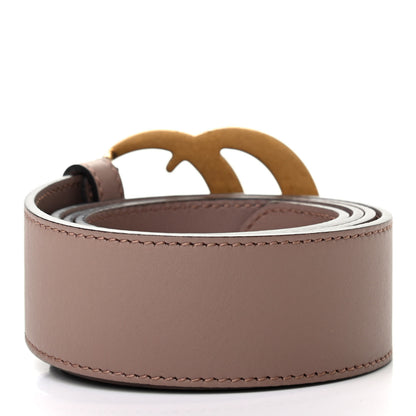 Gucci Calfskin Double G 40mm Belt 90 36 Porcelain Rose 2 of 6