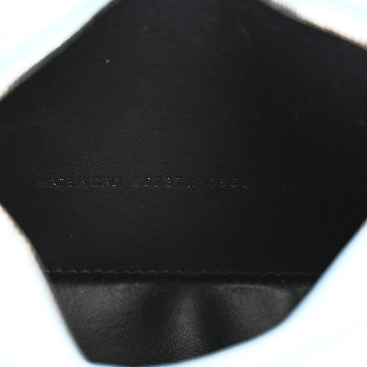 Calfskin XS Everyday Camera Bag Baby Blue Black