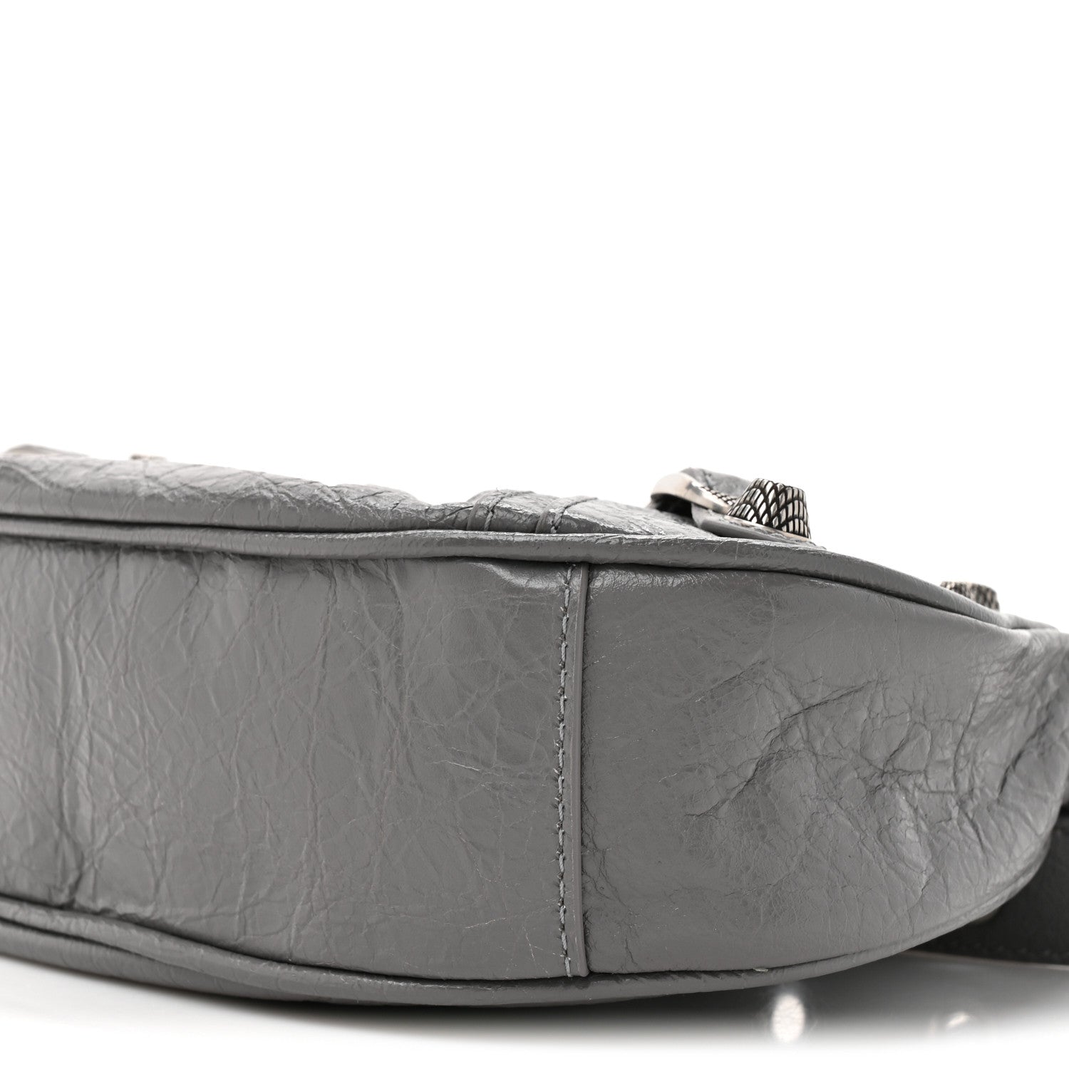 Balenciaga Agneau Arena Le Cagole Shoulder Bag XS Dark Grey 10 of 13