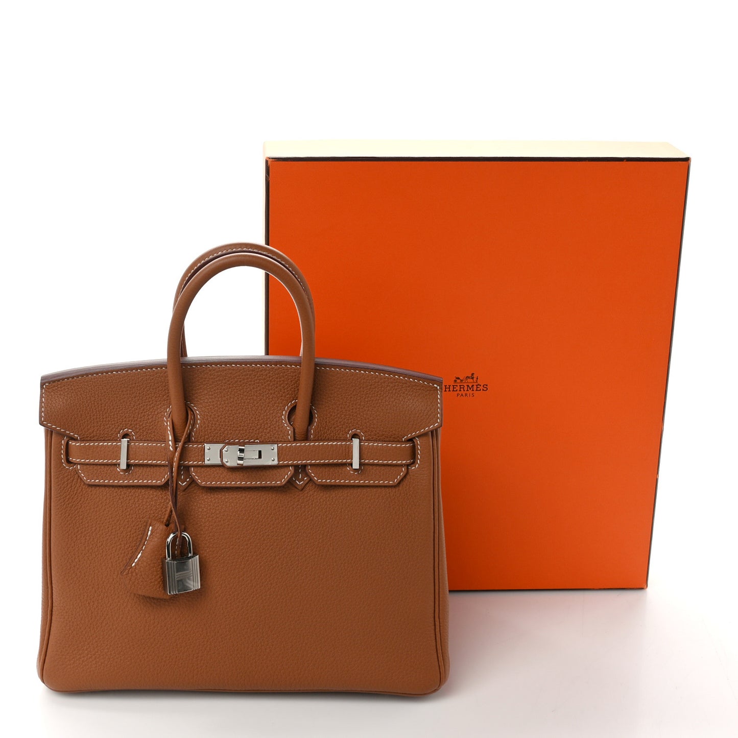 Togo Birkin 25 Gold