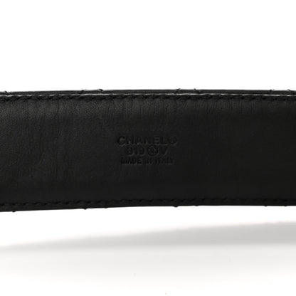 Chanel Lambskin Quilted CC Chain Belt 90/36 Black 5 of 9