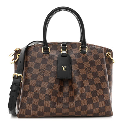 Louis Vuitton Damier Ebene Odeon Tote PM Black 1 of 9