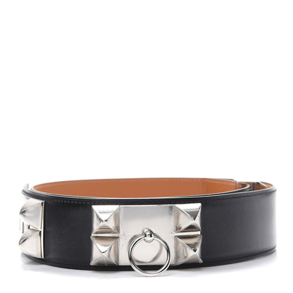 Hermes Box Collier De Chien CDC Belt 85 Black 1 of 7