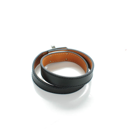 Hermes Chamonix Kelly Double Tour Bracelet S Black 3 of 6