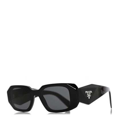 Prada Acetate Symbole Sunglasses SPR 17W Black 1 of 9