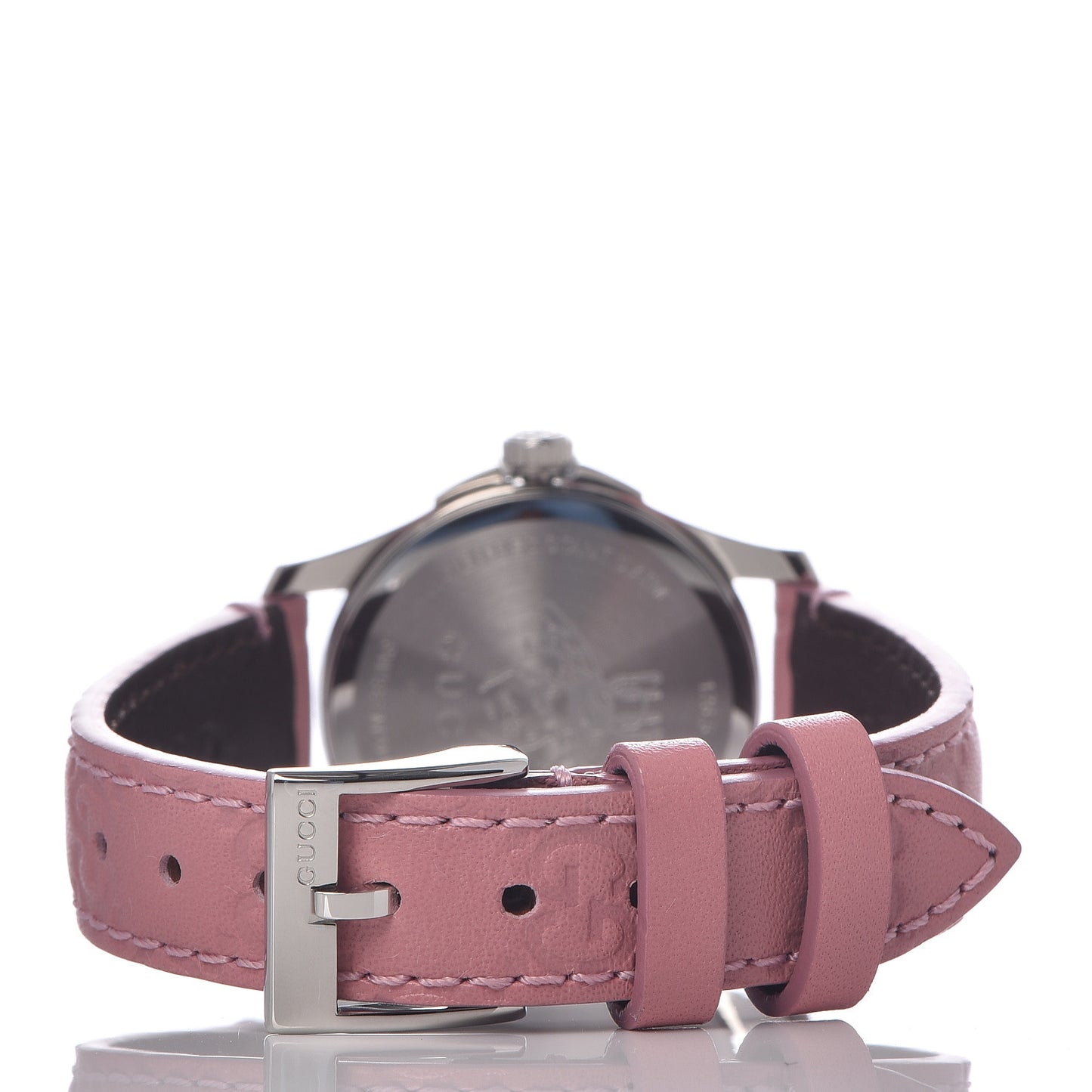 Stainless Steel Calfskin 27mm G-Timeless Quartz Watch Pink
