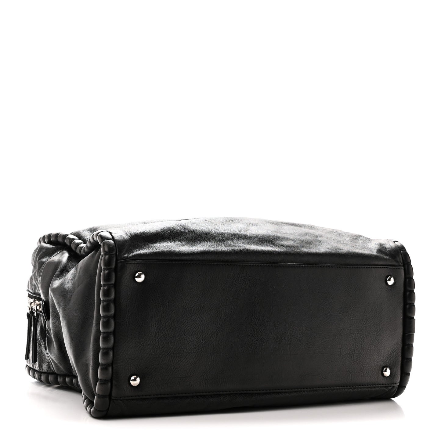 Calfskin On the Bund Tote Black