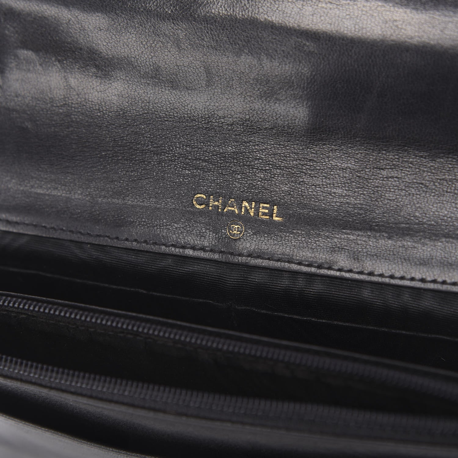 Chanel Lambskin CC Timeless Clutch Black 8 of 13