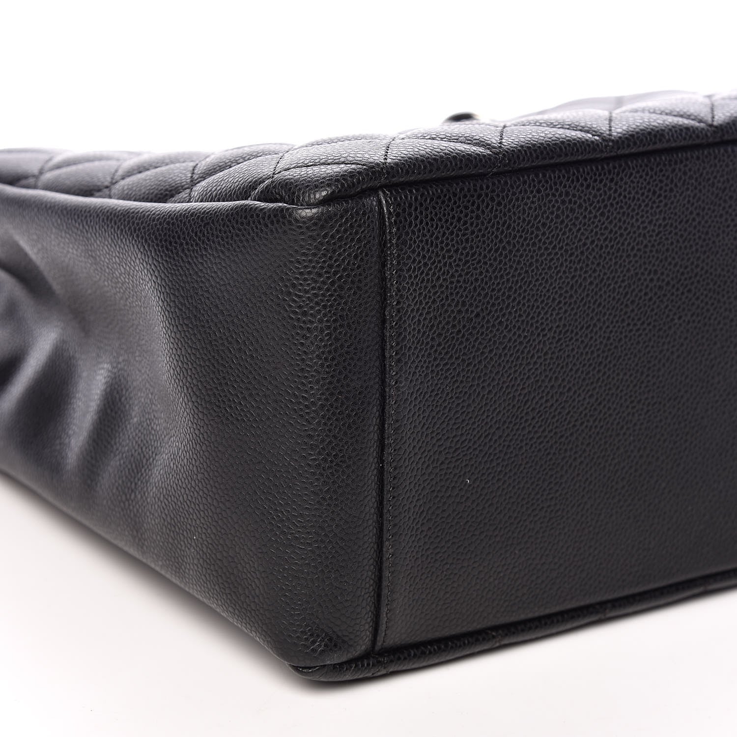 Chanel Caviar Quilted Grand Shopping Tote GST Black 5 of 12