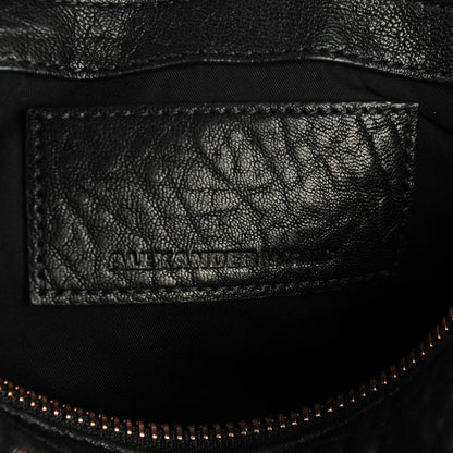 Alexander Wang Pebbled Lambskin Rocco Black Rose Gold Hardware 6 of 7