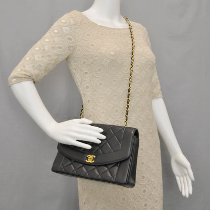Chanel Lambskin Medium Flap Black 2 of 12