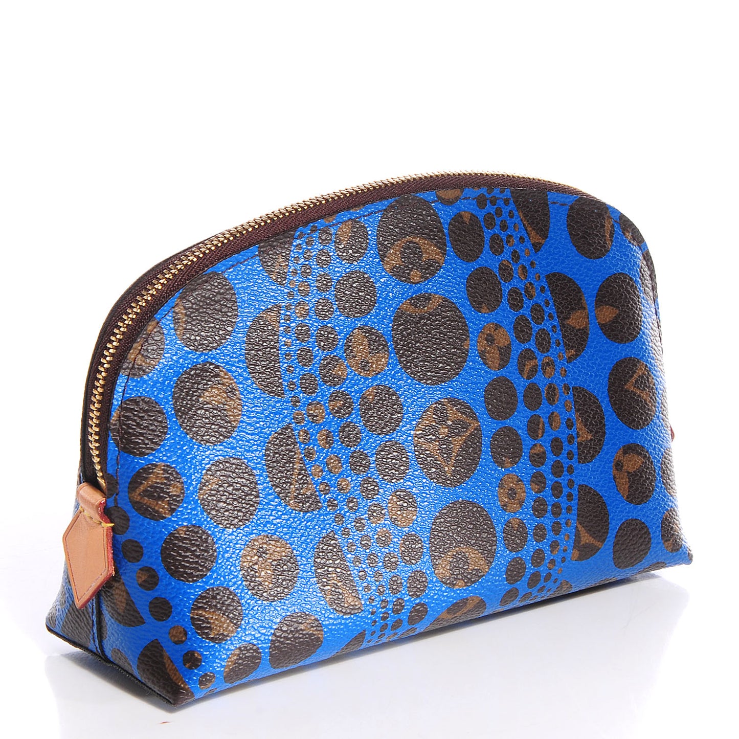 Monogram Kusama Pumpkin Dots Cosmetic Pouch Blue