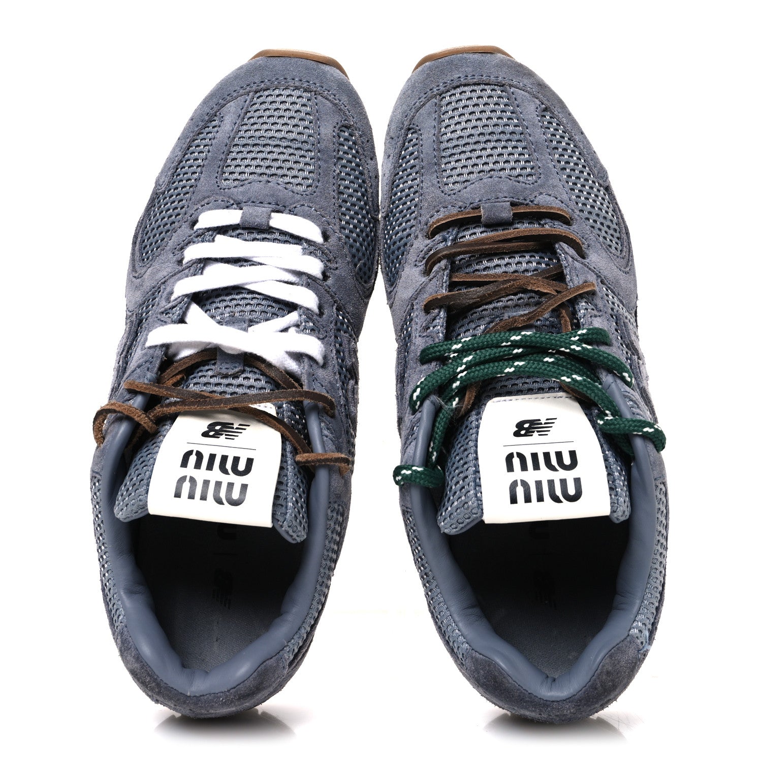 Miu Miu X NEW BALANCE Suede 530 SL Sneakers 37 Periwinkle Blue 2 of 11