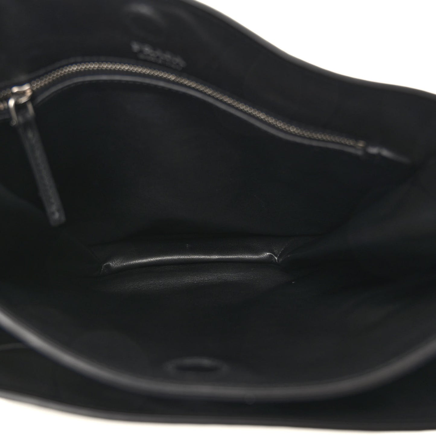 City Calfskin Small Margit Bag White Black