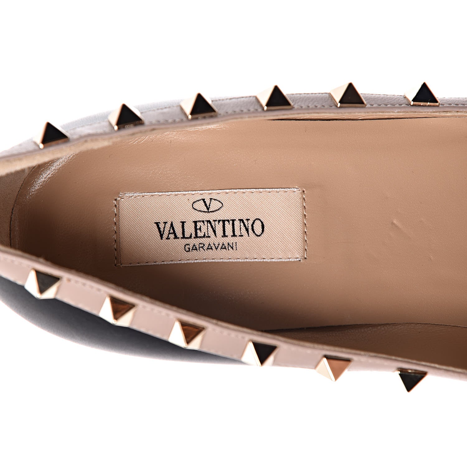 Valentino Garavani Nappa Rockstud 100mm Pumps 38.5 Black Poudre 7 of 9