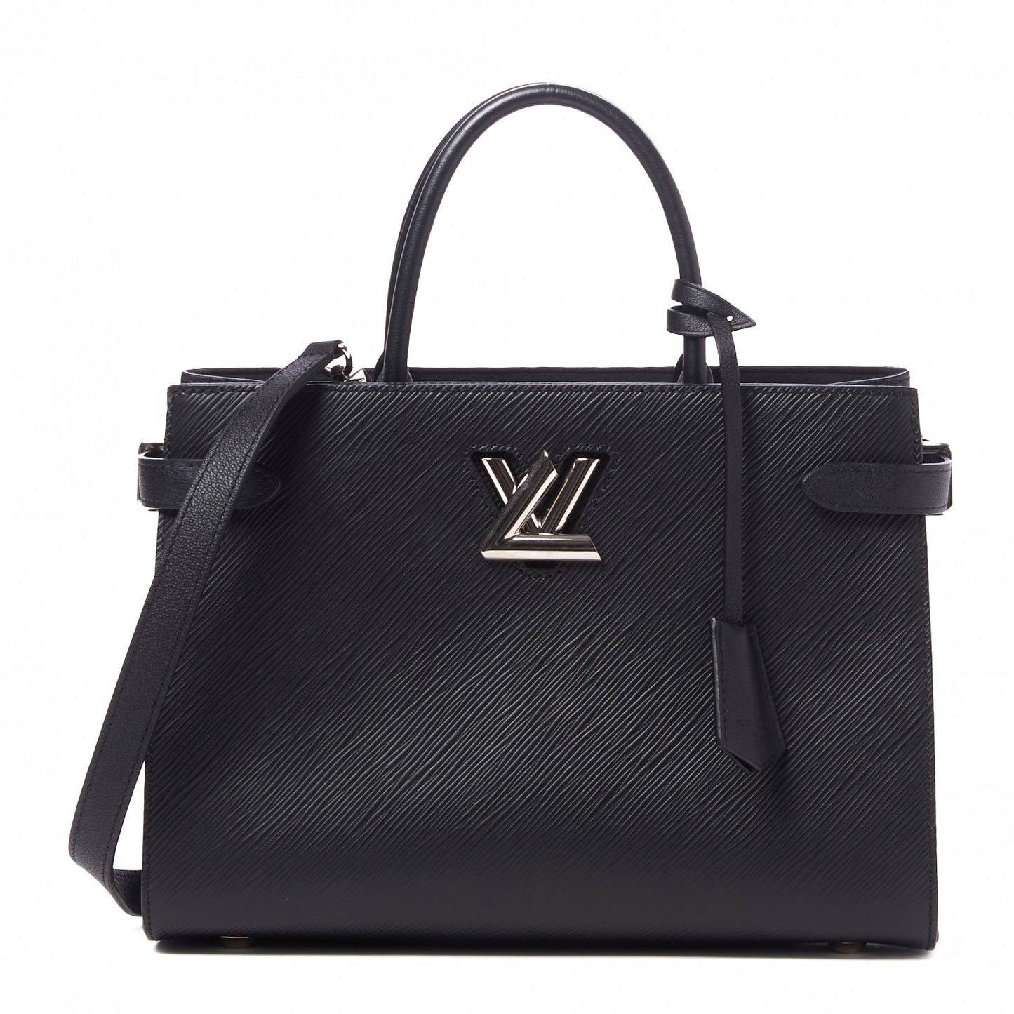 Epi Twist Tote Black
