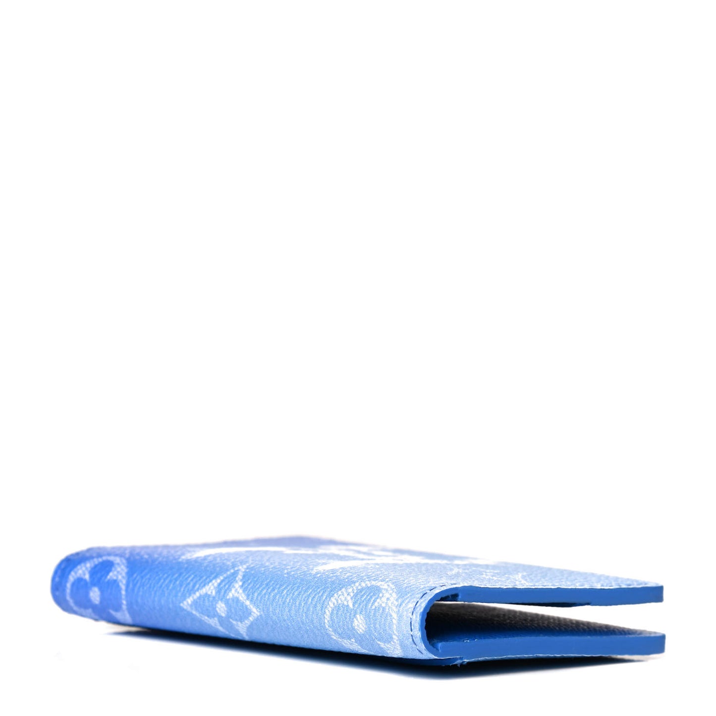 Monogram Clouds Pocket Organizer Blue