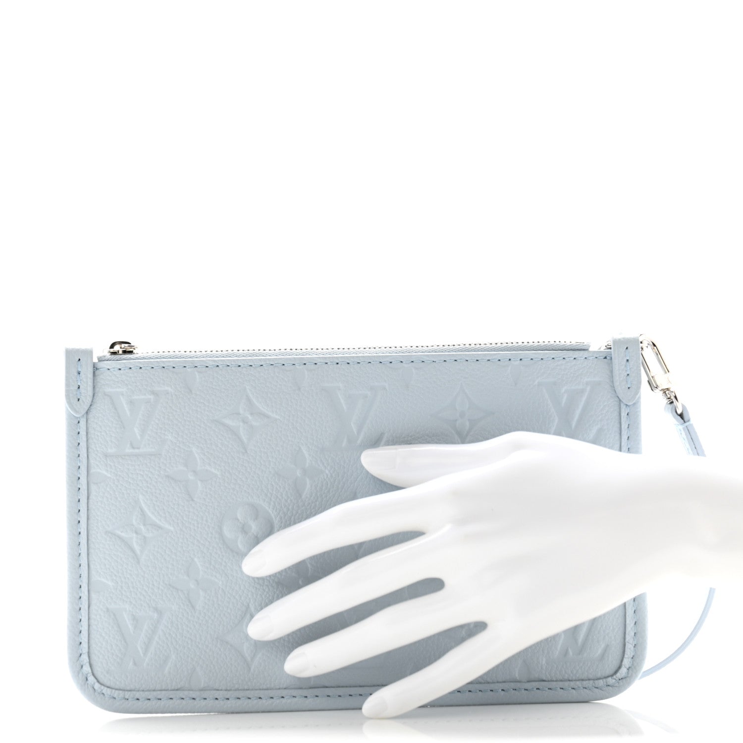 Louis Vuitton Empreinte CarryAll PM Pochette Blue Washed 2 of 6