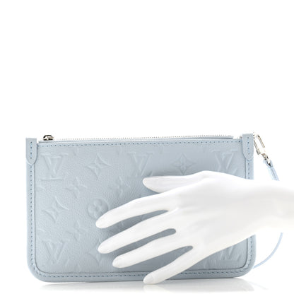 Louis Vuitton Empreinte CarryAll PM Pochette Blue Washed 2 of 6