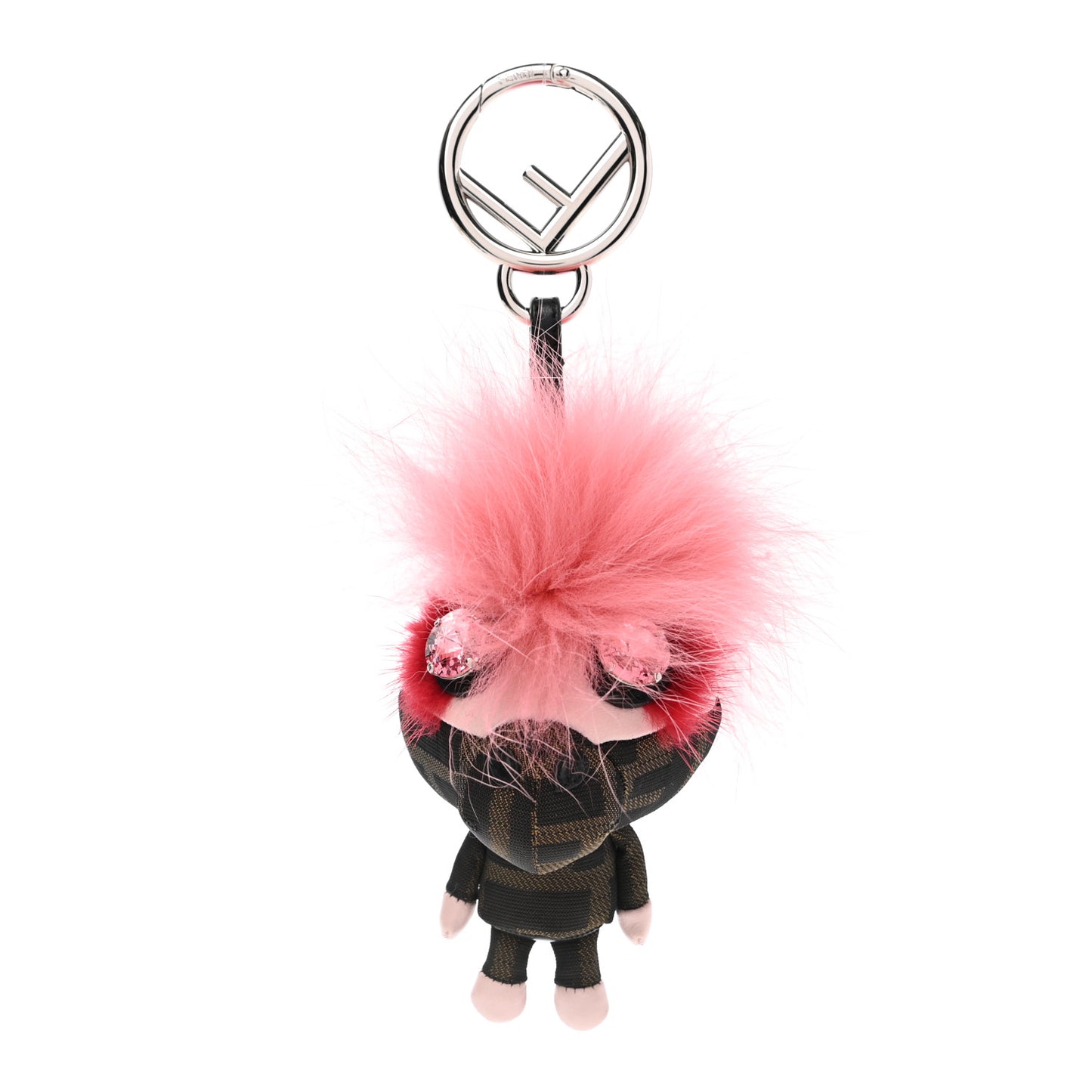 Zucca Fox Fur F is Fendi Space Monkey Bag Charm