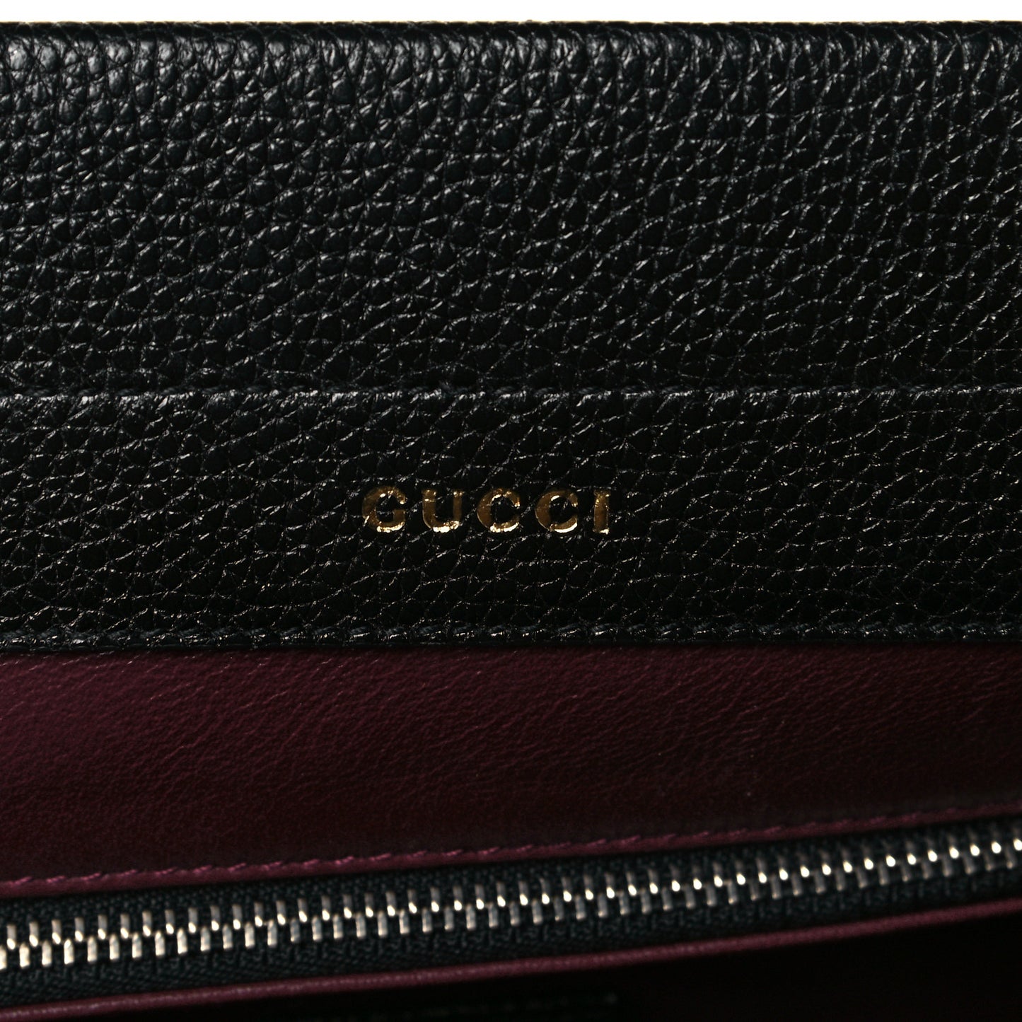 Grainy Calfskin Small Zumi Top Handle Bag Black