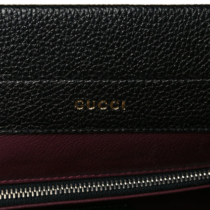 Gucci Grainy Calfskin Small Zumi Top Handle Bag Black 6 of 6