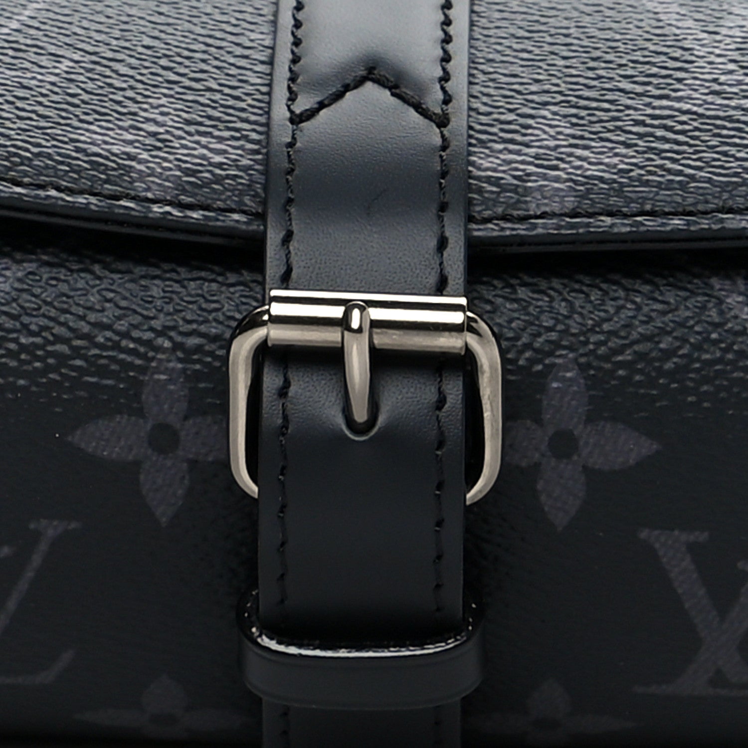 Louis Vuitton Monogram Eclipse 3 Watch Travel Case 7 of 9
