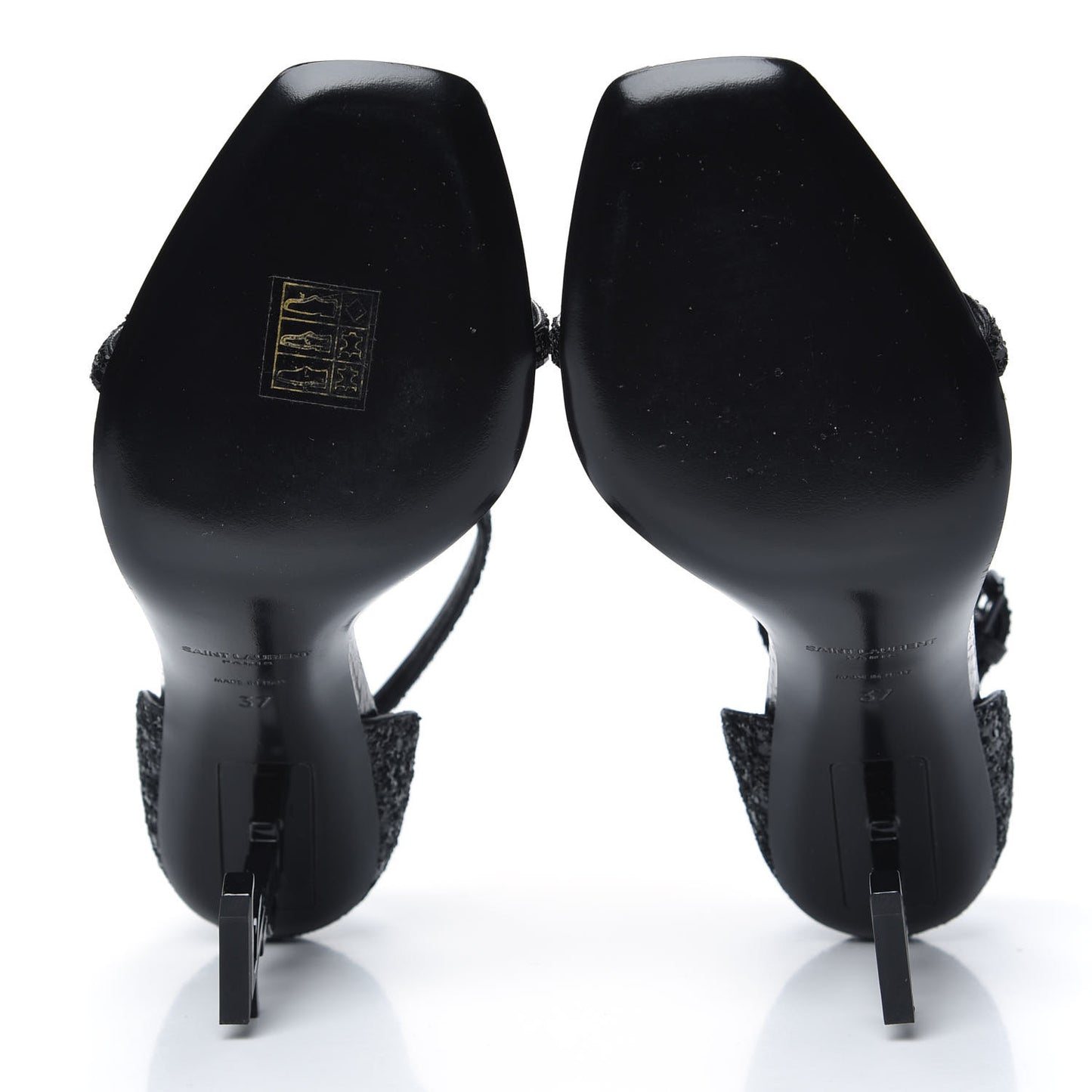 Glitter Opyum 85 Sandals 37 Black
